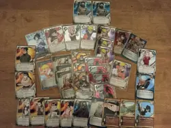 Stack Of 36 Bandai Naruto CCG Cards Foils And Promos - Image 1