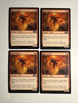 4x Mtg Core Set 2021 M21 Havoc Jester NM/M Magic The Gathering - Image 1