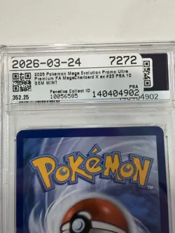 2025 POKEMON MEP EN MEGA CHARIZARD X exULTRA-PREMIUM COLLECTION - Image 3