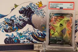 2021 Pokemon SWSH Fusion Strike Tyranitar V 158/264 PSA 9 - Image 1