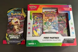 Pokemon First Partner Illustration Collection Series 1 New With Perfect Order - Image 1