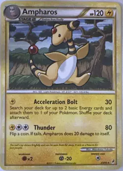 Ampharos 23/95 Rare Call of Legends Pokemon Lightly Played - Image 1