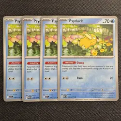 4x Psyduck | 039/217 NM | Ascended Heroes | Common | Pokemon TCG Playset - Image 1