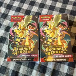 ✅Pokemon TCG Ascended Heroes | Booster Bundle | New And Sealed Box x2 - Image 1