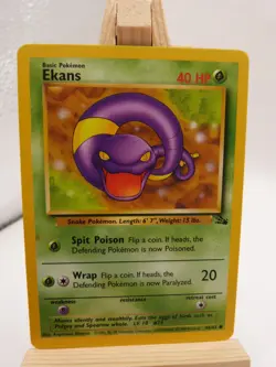 Pokemon Common Card : Ekans 46/62 (Fossil) - Image 1