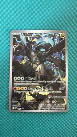 N’s Zekrom 031 Pokemon Center Stamped - Black Star Promo - Image 1