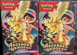 Pokemon TCG Mega Evolution Ascended Heroes Booster Box 2 Dragonite English - Image 1