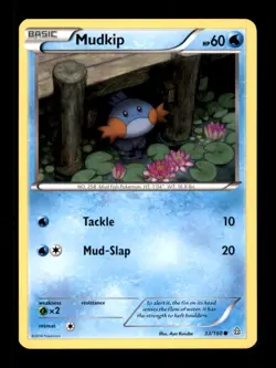 MUDKIP 33/160 C PRIMAL CLASH POKEMON LP - Image 1