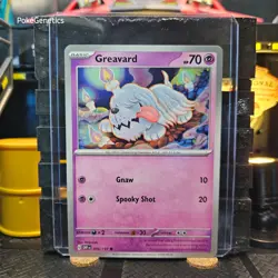 Greavard Obsidian Flames Pokemon TCG 099/197 Scarlet & Violet SV03 Common - Image 1