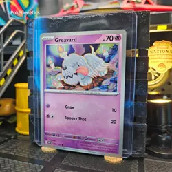 Greavard Obsidian Flames Pokemon TCG 099/197 Scarlet & Violet SV03 Common - Image 2