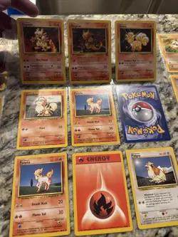 Dark Arbork Pokemon Vintage Holo And A Bundle Of Vintage Commons - Image 2