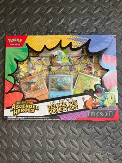 Pokemon TCG Ascended Heroes First Partners Deluxe Pin Collection - New & Sealed - Image 1