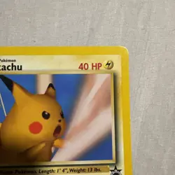 2001 POKEMON PROMO BLACK STAR POKEMON LEAGUE #26 PIKACHU NM - Image 2