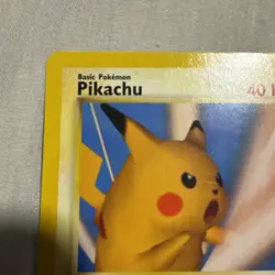 2001 POKEMON PROMO BLACK STAR POKEMON LEAGUE #26 PIKACHU NM - Image 5