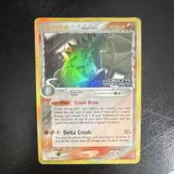 Pokemon Tyranitar EX Delta Species 16/113 Reverse Holo Rare STAMPED 2005 120 HP - Image 1