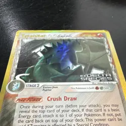 Pokemon Tyranitar EX Delta Species 16/113 Reverse Holo Rare STAMPED 2005 120 HP - Image 2