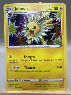 Jolteon Holo - Sword & Shield Black Star Promo SWSH094 2021 - Pokemon - Image 1