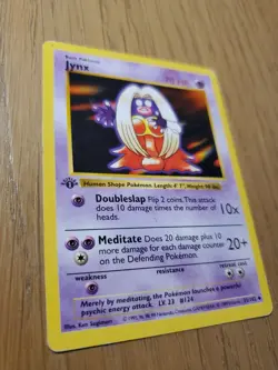 Pokemon Jynx 1st Edition Base Set Shadowless Vintage - Wotc - Image 2