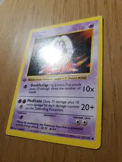 Pokemon Jynx 1st Edition Base Set Shadowless Vintage - Wotc - Image 3