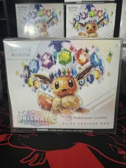 Prismatic Evolutions Pokemon Center Elite Trainer Box PC ETB - Sealed A - Image 1