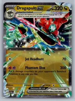 Dragapult ex 130/167 Double Rare Twilight Masquerade Pokemon Near Mint - Image 1