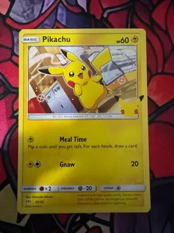 Pikachu 25/25 Non-Holo Celebrations 25th Anniversary McDonald's NM-M - Image 1