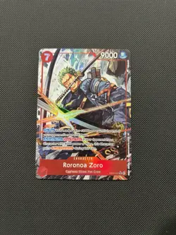 One Piece TCG Zoro (Alt Art) EB04-007 SR - Image 3