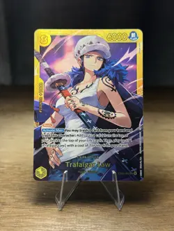 Trafalgar Law EB03-062 SEC Extra Booster Heroines Edition One Piece Card Game - Image 1