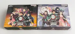 Union Arena Demon Slayer Booster Box Vol 1 & 2 Lot English Factory Sealed - Image 1