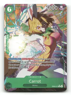 Carrot (Alternate Art) EB03-013 - Heroines Edition - One Piece Card NM/M - Image 1