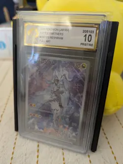 CGA 10 Graded Pokemon Card N's Reshiram #109 – Mint Condition - Image 2