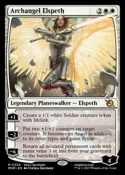 1 x Archangel Elspeth - March of the Machine - NM-Mint - MTG - Image 1
