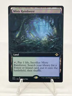 Misty Rainforest (Extended Art) #477 Modern Horizons 2 250001 - Image 1