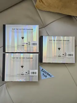 Magic the Gathering: Final Fantasy Collector Omega Booster NEW SEALED Lot Of 3 - Image 2