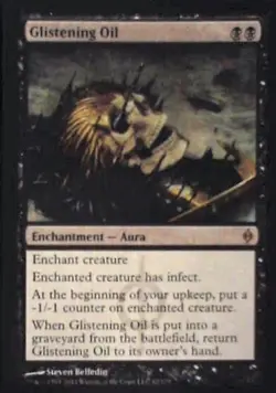 Glistening Oil - New Phyrexia: #62, Magic: The Gathering Nm R106 - Image 1