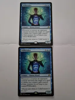 Magic The Gathering X2 Willbreaker Origins Rare Wizard - Image 3