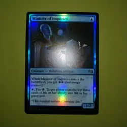 FOIL Minister of Inquiries x1 Kaladesh 1x Magic the Gathering MTG - Image 1