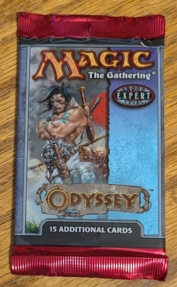 MTG - Odyssey Booster Pack - Magic the Gathering Factory Sealed 2001 - Image 1