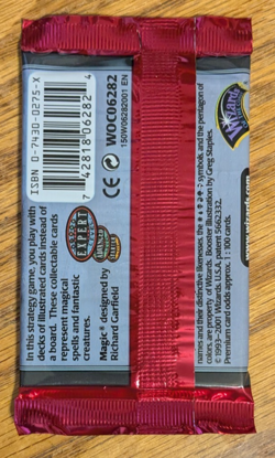 MTG - Odyssey Booster Pack - Magic the Gathering Factory Sealed 2001 - Image 2