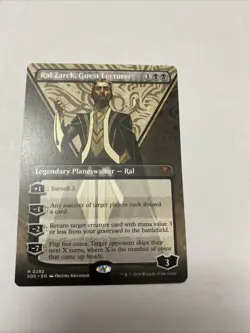 Ral Zarek, Guest Lecturer (Borderless) Secrets of Strixhaven Regular - Image 1