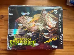 Magic The Gathering Secrets of Strixhaven Collector Booster Box English NEW - Image 1