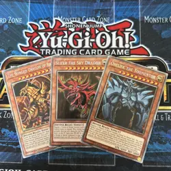Yu-Gi-Oh! RA04 Egyptian God Card Set Platinum Secret Rare - Image 1