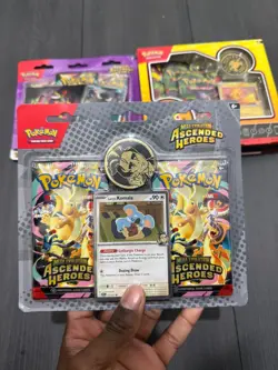 Pokemon Ascended Heroes Tech Sticker And Pokemon Day Bundle x3 Pieces - New - Image 3