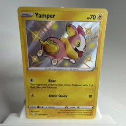 Yamper SV039/SV122 Baby Shiny Holo Rare Pokemon Shining Fates NM - Image 1