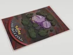 ¤ #110 Weezing ¤ HOLO Foil Blue Logo Topps Series Pokemon Animation Edition - Image 4