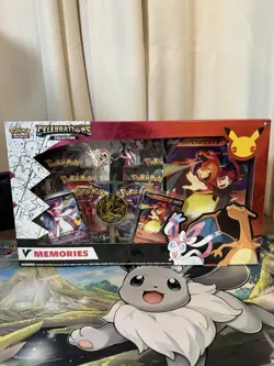 (Read Description) Pokemon Celebrations V Memories Gamestop Exclusive Box - Image 1