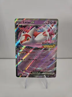 Latias ex 076/191 Surging Sparks STAMPED Box Promo Pokemon Near Mint - Image 1