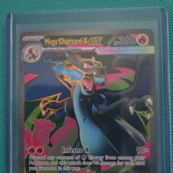Pokemon Mega Charizard X EX Ultra Rare Holo Phantasmal Flames 109/094 - Image 1