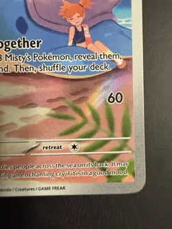 Pokemon TCG Misty's Lapras Destined Rivals 194/182 Illustration Rare - Image 5