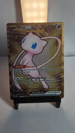 Pokemon Mew ex - (151 Metal Card) 205/165 Sv: Scarlet & Violet - Image 1